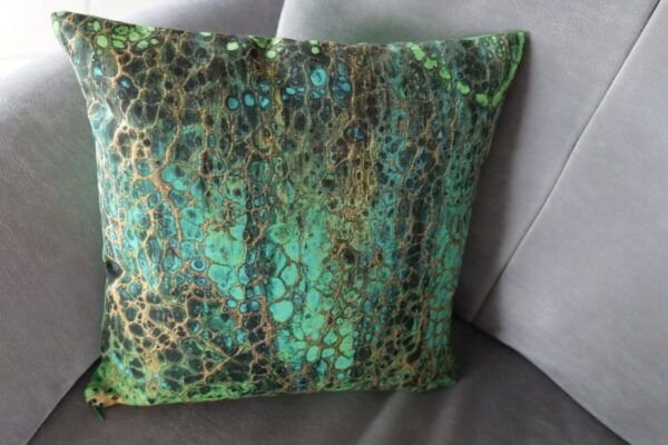 Coussin carré Forêt tropicale – Image 3